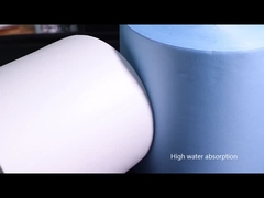 500pcs βιομηχανικό Viscose ξηρό σκουπίζει 25x37cm που το πολυ απορροφητικό πετρελαίου κυτταρίνης σκουπίζει το ρόλο εγγράφου